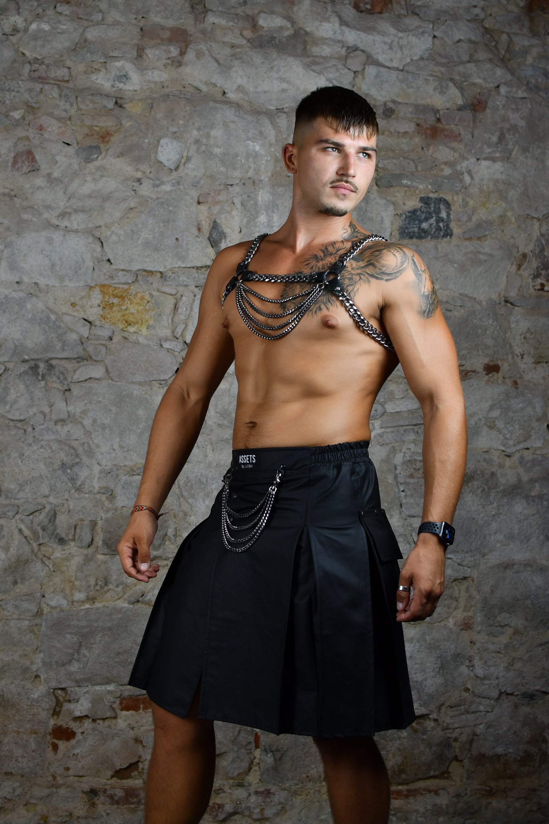 HH Chain Harness Silver